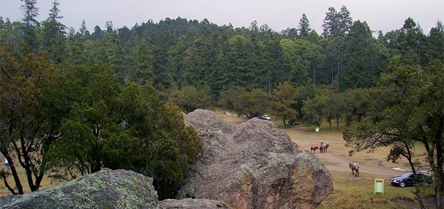Peñas Cargadas, Mineral del Monte