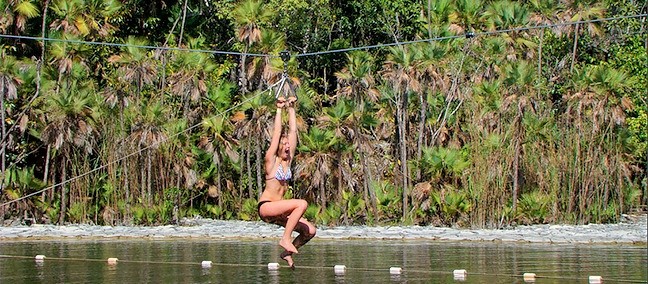 Cenote Las Mojarras, Puerto Morelos