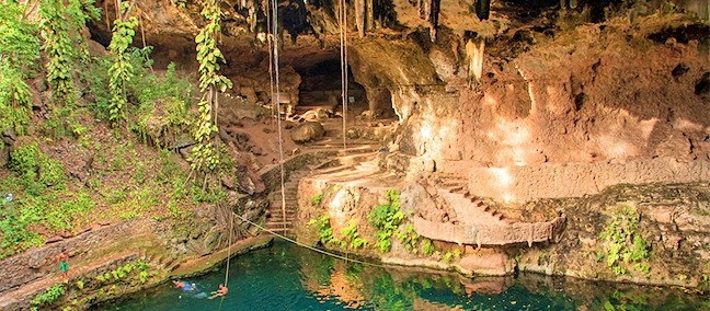 Cenote Zací, Valladolid