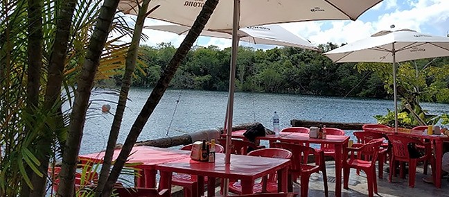 Eco Turístico Cenote Azul, Bacalar