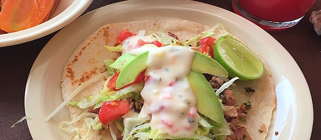Smoked Fish Taco, Puerto Escondido